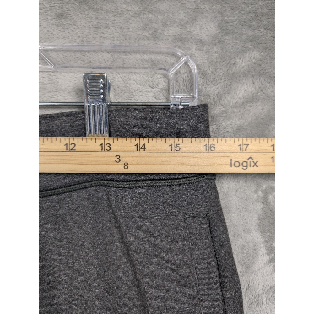 Lululemon Men's Pull On Pants Sz L Straight Leg Hidden Drawstring Gray Flap Pkts - Picture 3 of 8